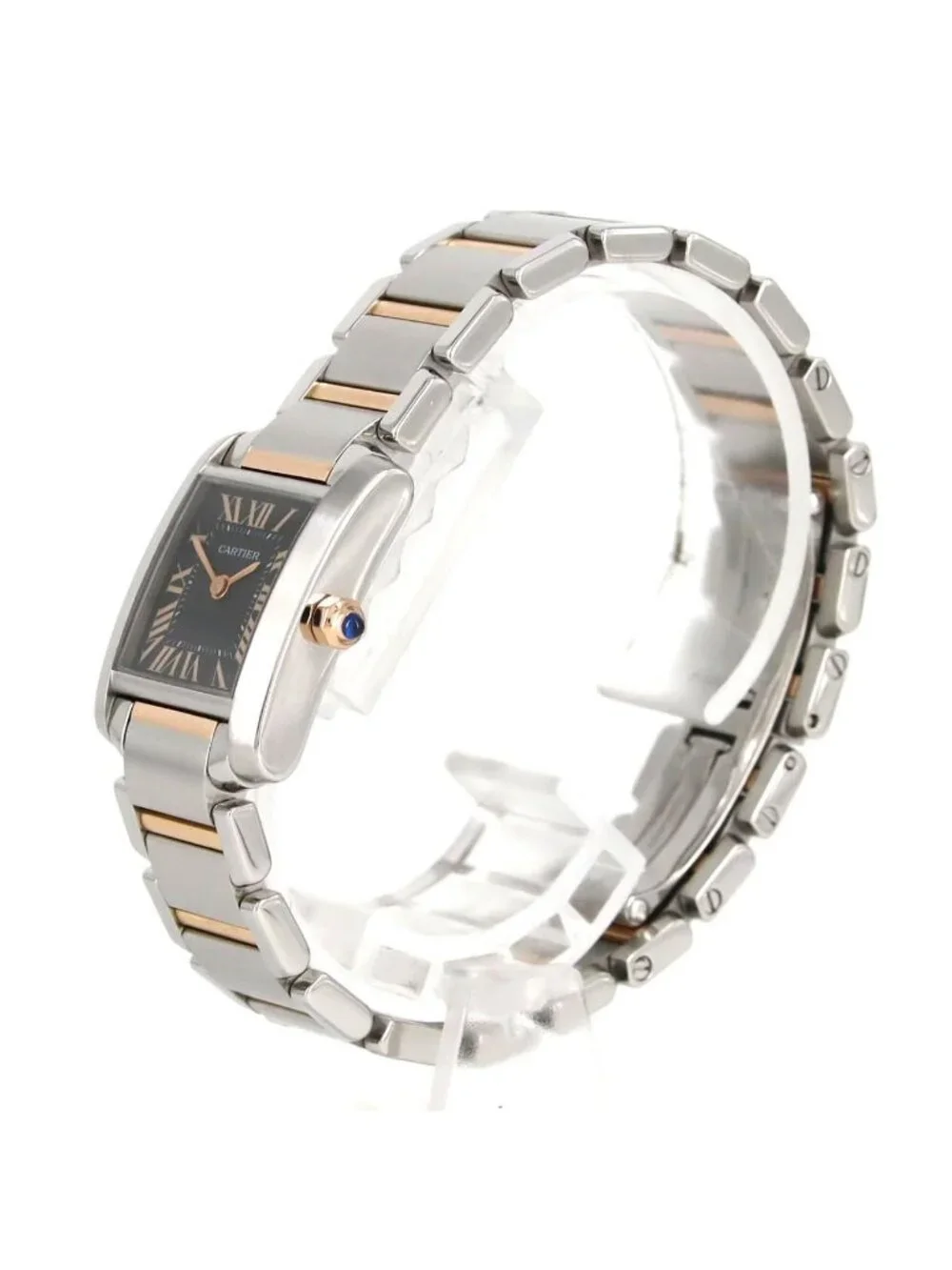Cartier Tank Francaise SM PG Limited Ssxpg Quartz Watch